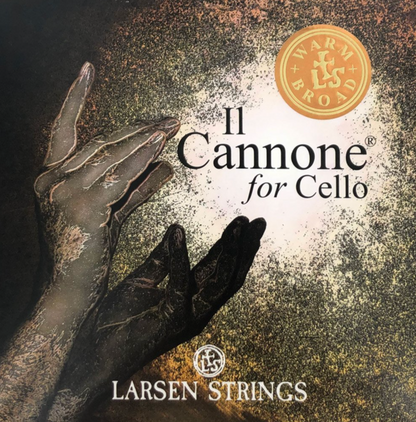 Larsen Il Cannone cello string set, Warm & Broad