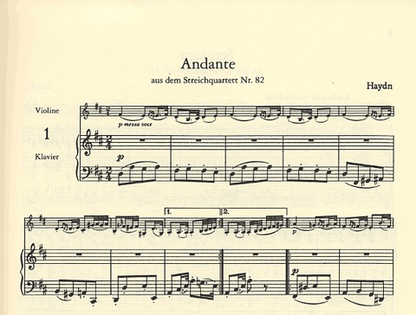 Hermann: Masters for the Young--Haydn/Mozart, Vol.1 (violin & piano)