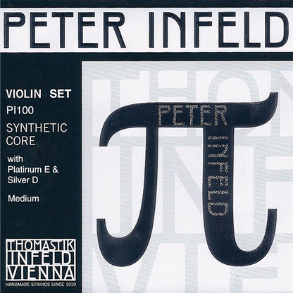 PETER INFELD 4/4 violin string set , by Thomastik-Infeld,