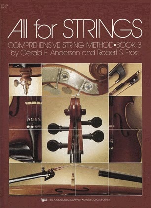 Anderson & Frost: All for Strings, Bk.3 (cello)