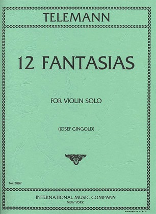 Telemann, G.P. (Gingold): 12 Fantasias (Violin)