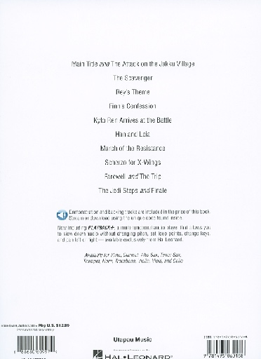 Williams, John: Star Wars The Force Awakens (cello & media access)