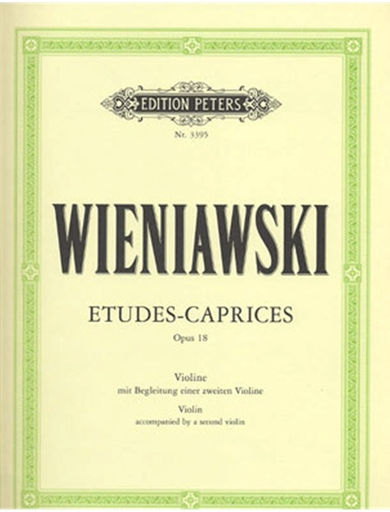 Wieniawski, Henri (Sitt): Etudes-Caprices Op.18 (2 Violins)