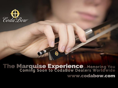 CodaBow MARQUISE GS violin bow, with GlobalBow Technology, 4/4, USA, 62.1g