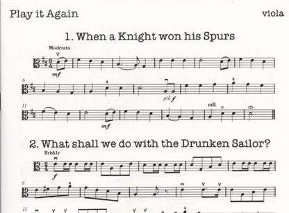 Scott, Daniel: Play It Again-Easy Fun Pieces (viola & piano)