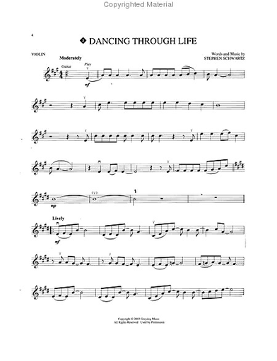 Schwartz, S.: Wicked (violin & CD)