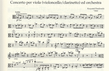 Penderecki, K.: Tanz (viola)