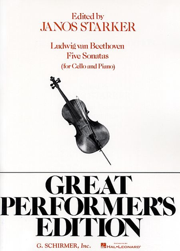 Beethoven (Starker): Five Sonatas for Cello & Piano