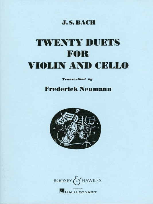 Bach, J.S. (Neumann): 20 Duets for Violin and Cello, Boosey & Hawkes