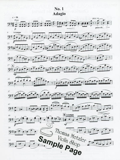 de Beriot, Charles-Auguste (Lish): Spanish Airs, Op. 113 (violin & cello, score & parts)