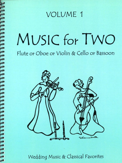 Kelley: (collection) Music for Two, Vol. 1 (violin/flute/oboe & cello/bassoon) Last Resort