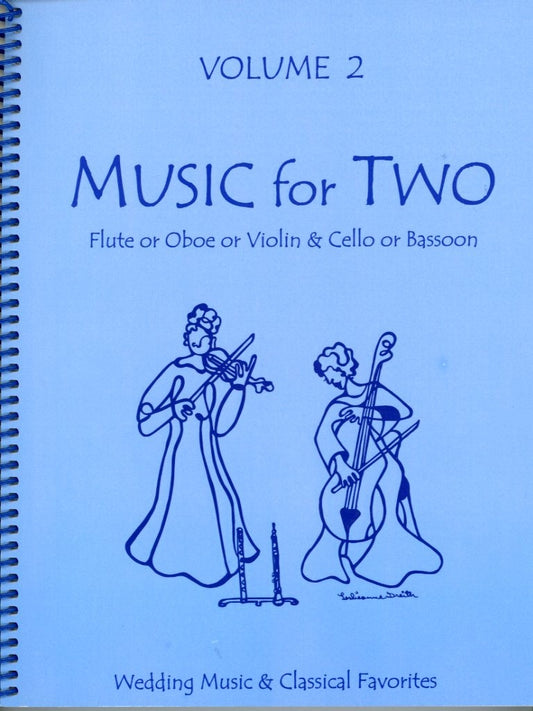 Kelley: (collection) Music for Two, Vol.2 (violin/flute/oboe & cello/bassoon) Last Resort