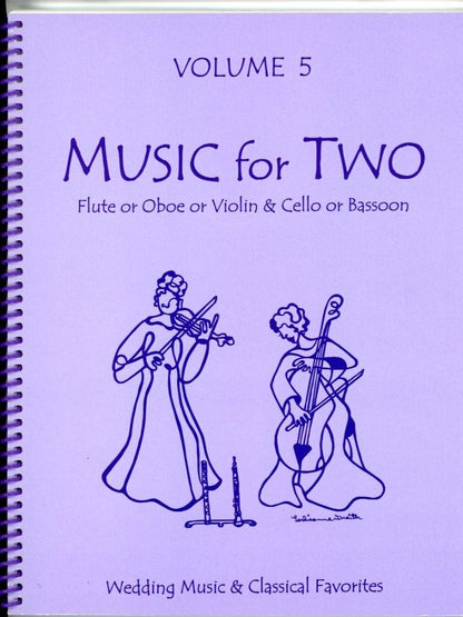 Kelley: (collection) Music for Two, Vol. 5 (violin/flute/oboe & cello/bassoon) Last Resort