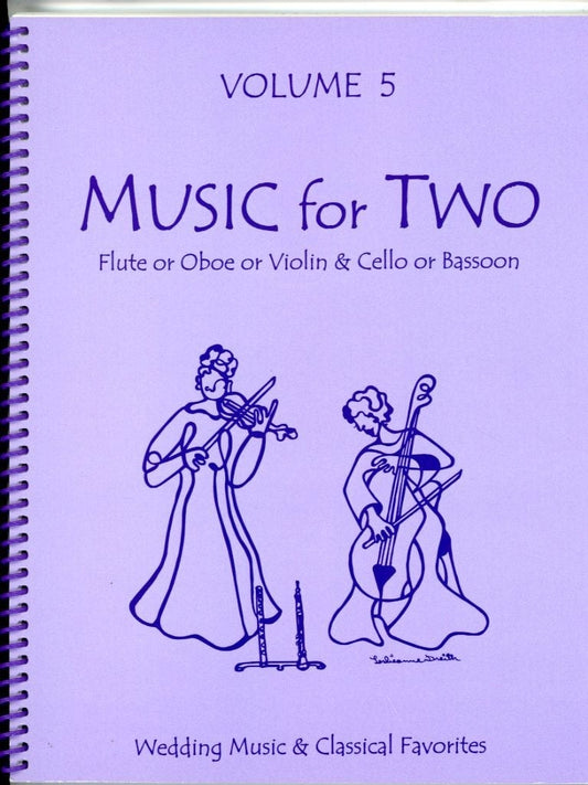 Kelley: (collection) Music for Two, Vol. 5 (violin/flute/oboe & cello/bassoon) Last Resort