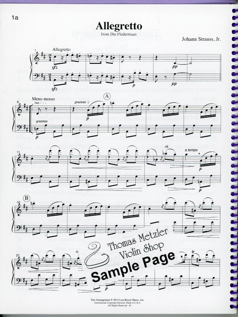 Kelley: (collection) Music for Two, Vol. 5 (violin/flute/oboe & cello/bassoon) Last Resort