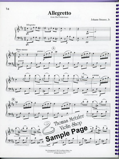 Kelley: (collection) Music for Two, Vol. 5 (violin/flute/oboe & cello/bassoon) Last Resort