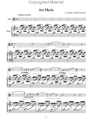 Duncan, Craig: Sacred Melodies for Viola Solo (Viola & Piano)