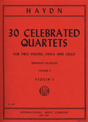 Haydn, F.J. (Jockisch): 30 Celebrated Quartets, Vol.2 (string quartet)