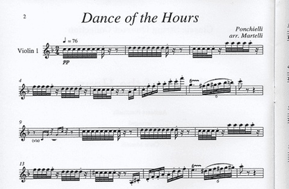 Ponchielli (Martelli): Dance of the Hours (string quartet)