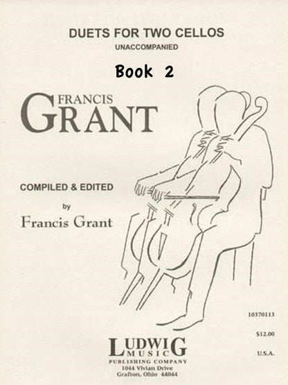 Grant, Francis: Duets for Two Cellos Book 2, Ludwig Masters