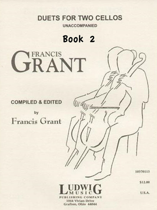 Grant, Francis: Duets for Two Cellos Book 2, Ludwig Masters