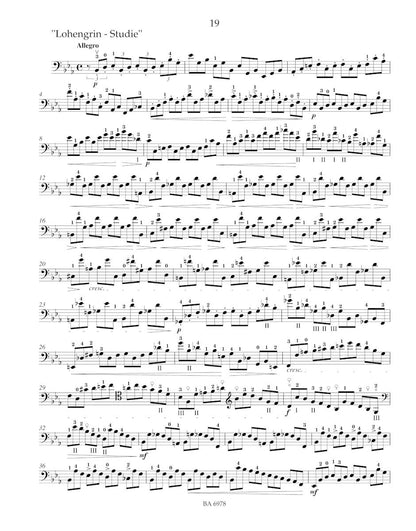 Popper (Rummel): 40 Etudes - High School of Violoncello Playing, Op.73 (cello) Barenreiter