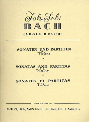 Bach, J.S.: Sonatas & Partitas (violin solo)