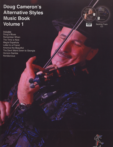 Cameron, Doug: Alternative Styles Music Book SeriesEntire Set by Doug Cameron. For violin solo. Set of 4 books with 3 accompaniment CDs and 4 DVDs.