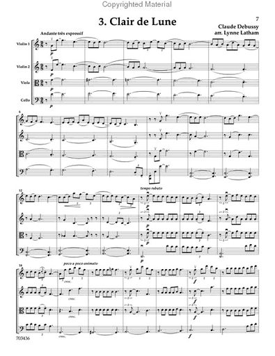 Latham, L: Debussy Album for String Quartet