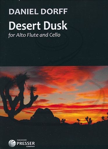 Dorff: (score/parts) Desert Dusk (cello & alto flute) Theodore Presser