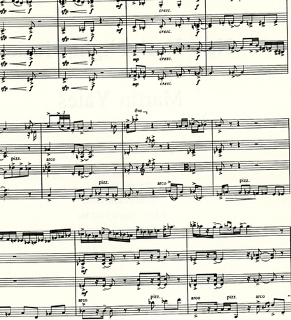 Yates, Martin: New York Night Music (string quartet) score and parts