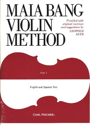 Bang, Maia: Violin Method Part 5,5th-7th position (violin)