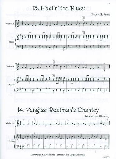 Frost, Robert: First Things First (piano accompaniment)