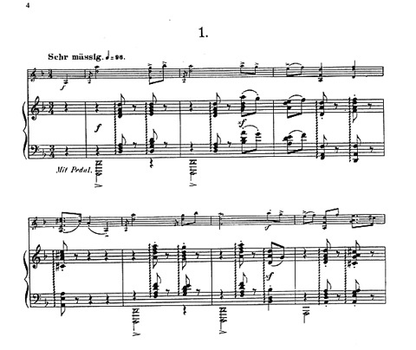 Bruch, Max: Swedish Dances, Op.63 (violin & piano)