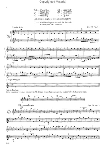 Wohlfahrt (Rosen): My First Wohlfahrt (violin)