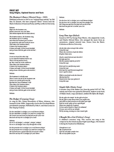 Copland, A.: Old American Songs (violin & piano)