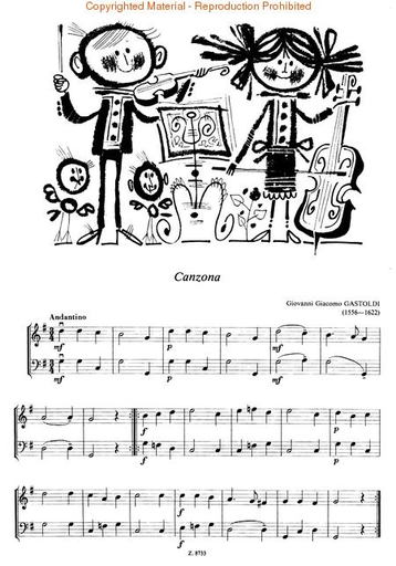 Pejtsik, Arpad: Duos for Violin and Violoncello for Beginners, Edito Musica Budapest