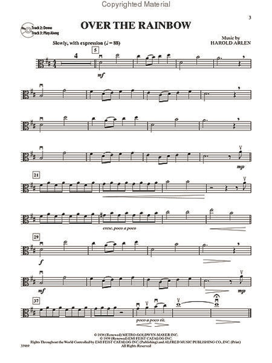 Wizard of Oz (Viola & CD)