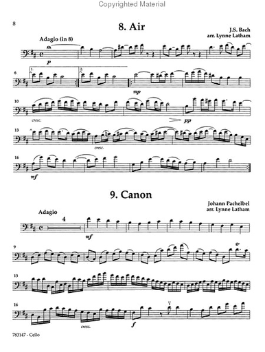 Latham, Lynne: The Wedding Album 1 (violin, Cello, Piano)