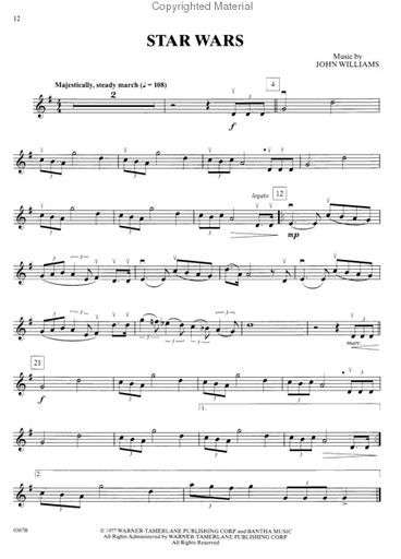 *OUT OF PRINT* Williams, John: Star Wars Phantom Menace Episode 1 (violin & piano or CD)